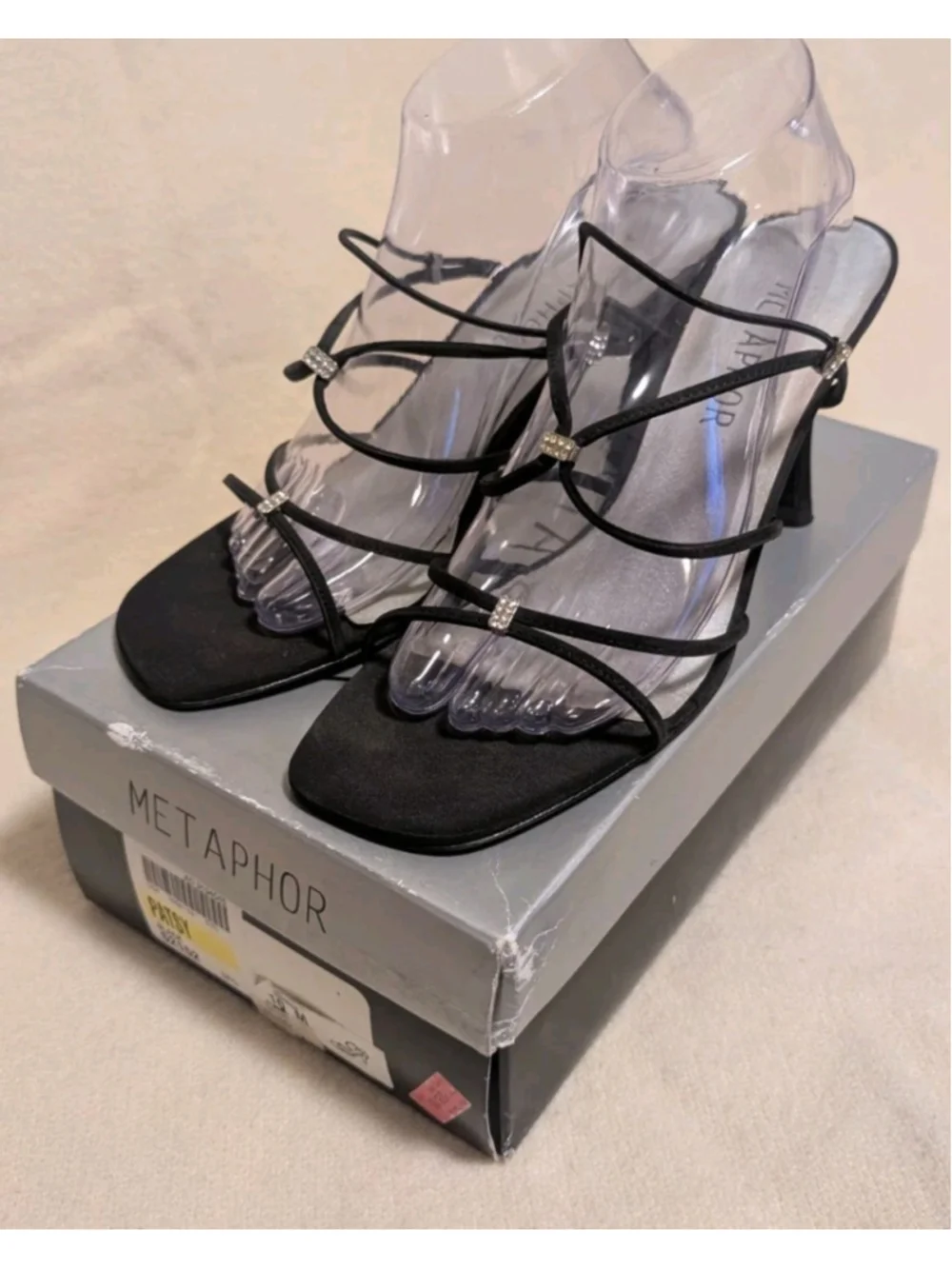 Metaphor Patsy Back Strappy Shoes Heels Size 10 N45